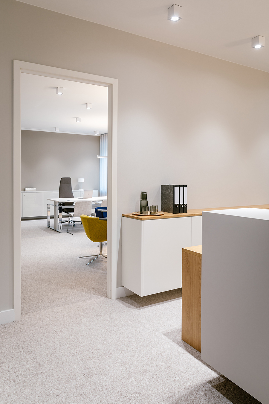 n-vier, interior design, interior fittings, Berlin-Tiergarten, executive office, secretariat, office